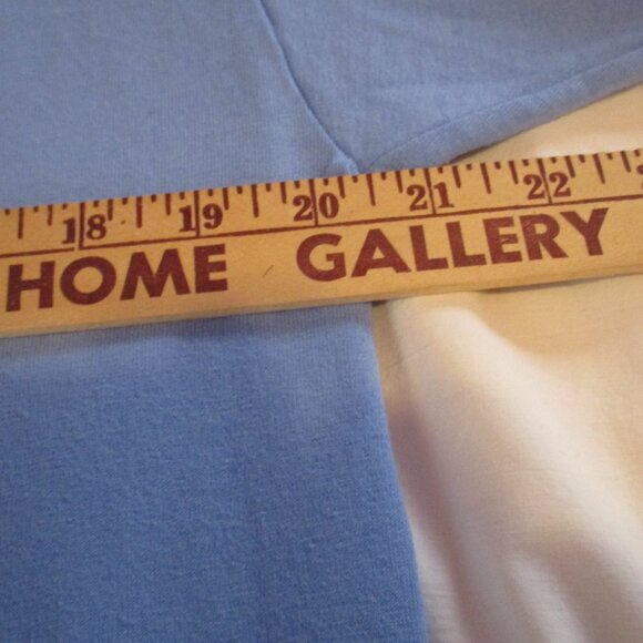 Abraham Lincoln Shirt Large Light Blue USA Flag Sunglasses Graphic Tee - Picture 3 of 6